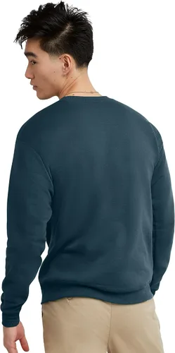 Vista 2 de Hanes Men's Sweatshirt, EcoSmart Fleece Crewneck Sweatshirt, Big & Tall Available, 1 or 2-Pack