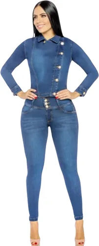 Vista 2 de Set Push Up Colombiano Azul 8156
