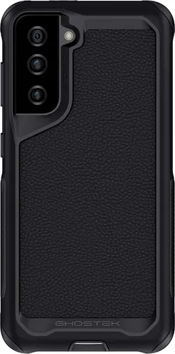 Vista 52 de Ghostek Atomic - Funda delgada para Galaxy Z Flip 4, parte trasera de aramida con parachoques de aluminio rojo, funda protectora de doble capa a