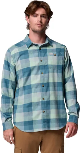 Vista 21 de Columbia Men's Cornell Woods Flannel Long Sleeve Shirt Negro