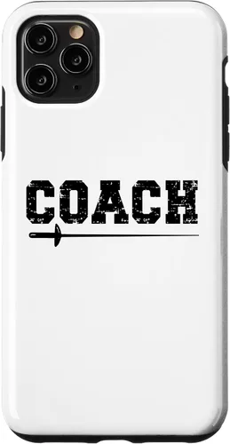 Vista 11 de iPhone 14 Pro Max Diseño de entrenador de esgrima. Estuche para instructores de esgrima / profesores de esgrima