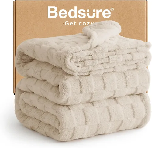 Vista 28 de Bedsure GentleSoft - Manta verde salvia para sofá, manta de forro polar a cuadros, regalos de Navidad para mujeres, hombres y niñas, bonita manta