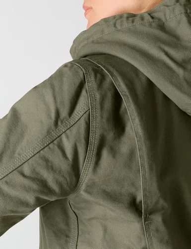 Vista 5 de Carhartt Chaqueta Iconic Washed Duck Sierra para mujer Albahaca
