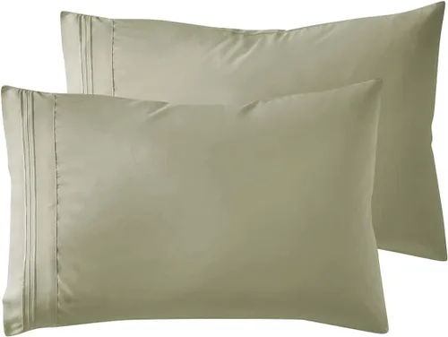 Vista 36 de Nestl - Juego de 2 fundas de almohada de microfibra azul playa tamaño Queen, 20 x 30 pulgadas