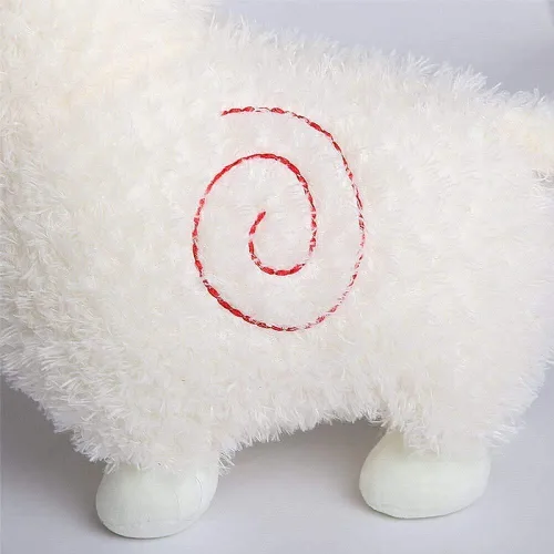 Vista 5 de JOSON Juguete de peluche de alpaca, almohada de peluche de camello súper lindo para cumpleaños, Navidad, regalo del día de San Valentín