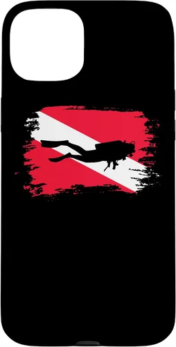 Vista 9 de Funda con bandera de buceo para iPhone 16