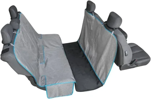 Vista 8 de Kurgo Funda de asiento para perro Fundas de asiento de banco de automóvil para mascotas Protector de funda de asiento trasero para perros