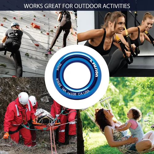 Vista 6 de Fusion Climb Junta tórica de aluminio pequeña 2