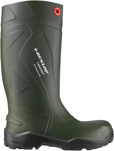 Vista 5 de DUNLOP Purofort Waterproof Work Boots for Men - Lightweight Insulated Rubber Boots Slip Resistant