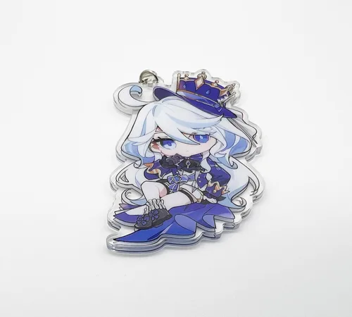Vista 8 de YJacuing Genshin Impact - Figura de llavero de acrílico