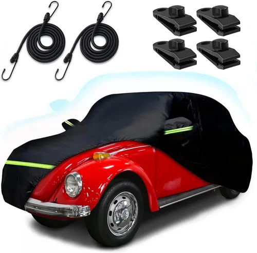 Vista 17 de Cubiertas de coche para Mini Cooper/Cooper S/Hardtop/Convertible 2 puertas 2002-2025, cubierta completa para auto Cooper impermeable 210T para todo