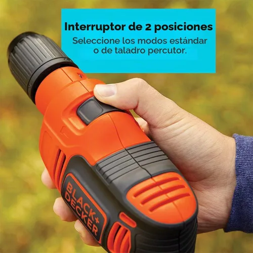 Vista 4 de BLACK+DECKER Taladro percutor, 6.5 amperios, 1/2 pulgada (BEHD201)