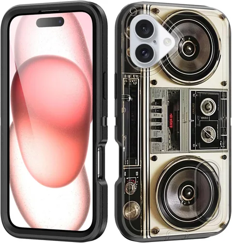 Vista 142 de Funda para iPhone Air con soporte integrado, a prueba de golpes, polvo y caídas, 3 capas, grado militar, funda protectora para iPhone Air de 6.5