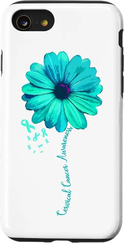 Vista 18 de Cervical Cancer Awareness Family Case Survivor Pretty Gift Case for iPhone 17