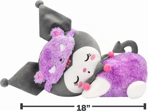 Vista 2 de Hello Kitty y amigos - Peluche durmiente Kuromi de 18 pulgadas