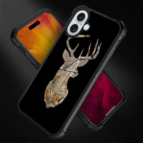 Vista 606 de Funda compatible con iPhone 15, diseño de elefantes africanos, diseño increíble a prueba de golpes, antiarañazos, carcasa trasera de policarbonato