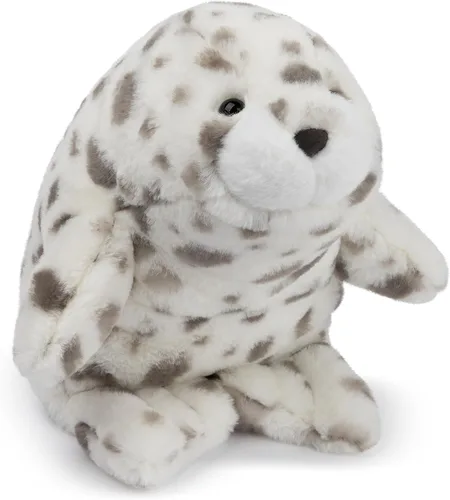 Vista 11 de GUND Flynn Orca Ballena de peluche, animal de peluche prémium de ballena para edades de 1 año en adelante, negro/blanco, 10 pulgadas