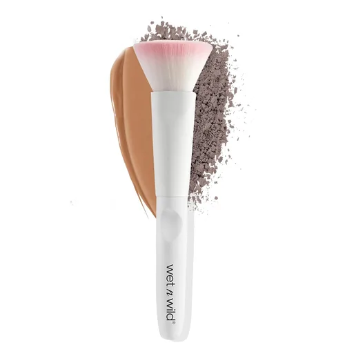 Vista 18 de wet n wild - Brocha angular para maquillaje de base, de precisión muy fina, con mango ergonómico para mezclar