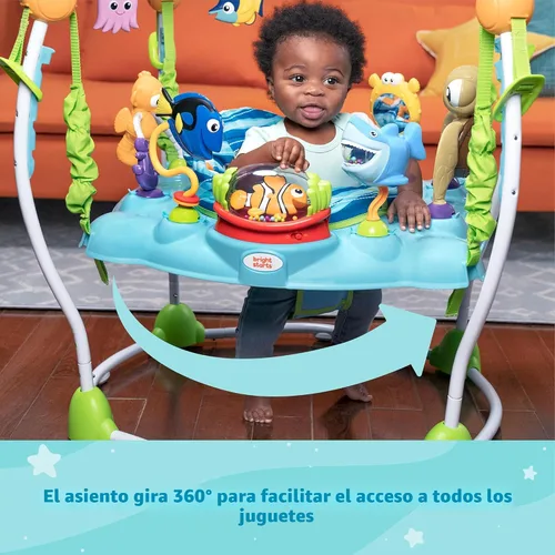 Vista 5 de Andador para bebés de Disney, Buscando a Nemo, mar de actividades