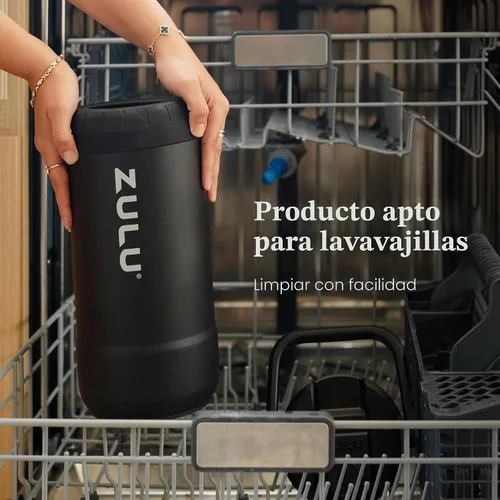 Vista 9 de ZULU Goals - Botella de agua de acero inoxidable con gran capacidad, aislada al vacío Jarra reutilizable con asa Tapa a prueba de fugas Negro