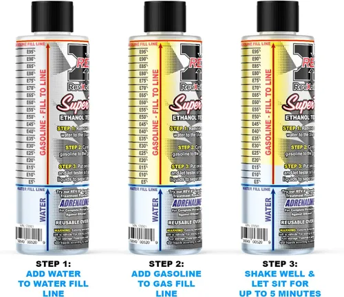 Vista 3 de REV X E85 Super Tester - Kit de prueba de etanol de gasolina reutilizable