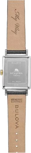 Vista 4 de Bulova Frank Sinatra My Way - Reloj con correa de cuero para hombre