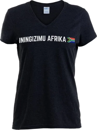Vista 24 de Nations of the World - Camiseta con cuello en V para mujer