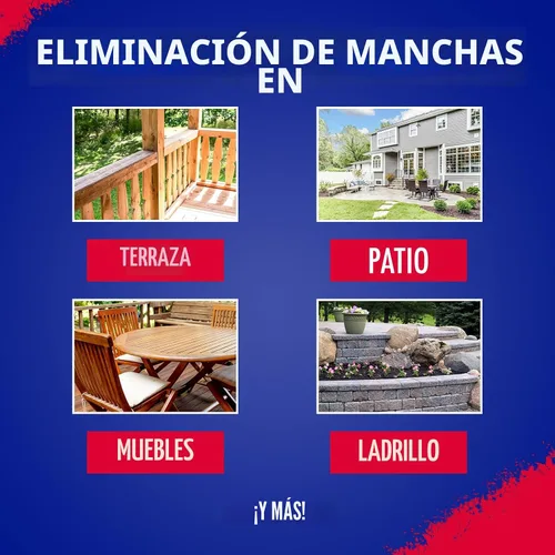 Vista 4 de 30 SECONDS Spray removedor de manchas de moho y moho para exteriores, 32 onzas, paquete de 2