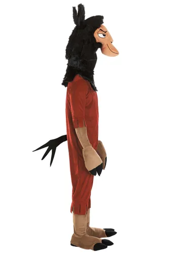 Vista 4 de Disfraz de Llama de Kuzco de Disney El Emperador y sus Locuras para Hombre Multicolor