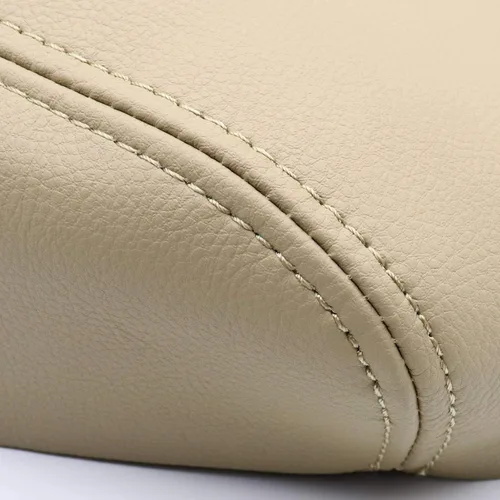Vista 4 de FZJDSD Funda para Consola Central Color Beige Tostado Funda para Reposabrazos de Repuesto Compatible con Honda Pilot 2009 2010 2011 2012 2013 2014