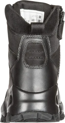 Vista 4 de 5.11 ATAC 2.0 - Botas militares tácticas con cremallera lateral de 6 pulgadas, color negro, estilo 12394