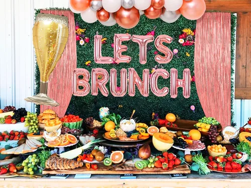 Vista 7 de LaVenty Lets Brunch Decoración Brunch y decoración burbujeante de despedida de soltera