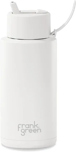 Vista 18 de Frank Green - Botella Reutilizable de Cerámica - Botella de Agua de Acero Inoxidable con Pajita, Botella de Agua Aislada, Botella de Agua de Metal