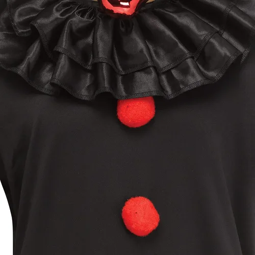 Vista 9 de Adult Red Chrome Clown Costume