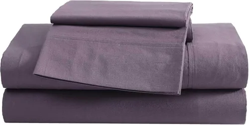 Vista 11 de Eddie Bauer - Juego de sábanas individuales, juego de ropa de cama de percal lavado con bolsillos profundos, súper suave, 100% algodón de lujo