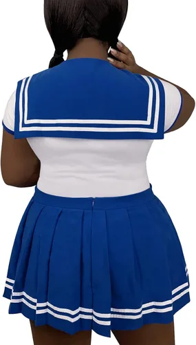 Vista 6 de Littleforbig - Pijama de algodón para enterizo conjunto de falda mágica para cosplay