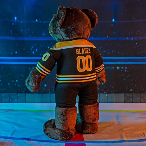 Vista 7 de Bleacher Creatures Boston Bruins Blades - Figura de felpa jumbo de 20 pulgadas, una mascota para jugar o exhibir