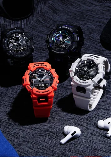 Vista 6 de Casio Reloj G-Shock Step Count Bluetooth equipado GBA-900-1A6JF para hombre, color negro