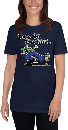 Vista 5 de Camiseta vintage Keep on Truckin' Retro de los años 70