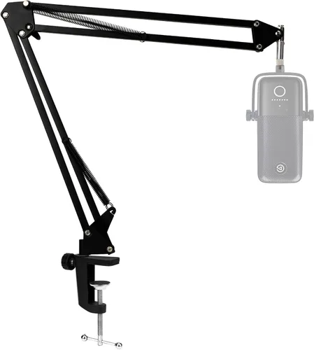 Vista 8 de Soporte de Micrófono Wave 1, Brazo de Boom Profesional Compatible con Micrófono USB de Condensador Elgato Wave 1 por SUNMON