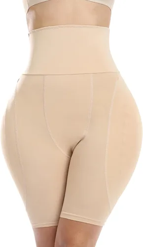 Vista 8 de Almohadillas moldeadoras para la cadera, ropa interior acolchada con control de abdomen para mujer, bragas con levantamiento de glúteos, faja