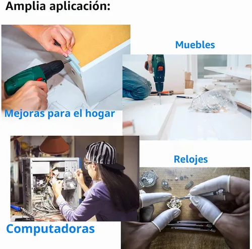Vista 7 de Juego de 1100 tornillos de cabeza redonda para computadora laptop, mini tornillos Phillips avellanados M1.2,M1.4,M1.5,M1.7,M2 para reparación