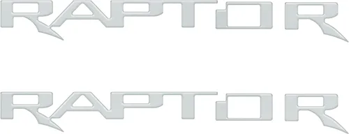 Vista 7 de Insertos de emblema para capó - Compatible con Ford F-150/Bronco Raptor 2021-2026