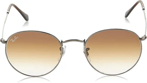 Vista 2 de Ray-Ban - Lentes de sol de metal Rb3447n, redondos, con lentes planas