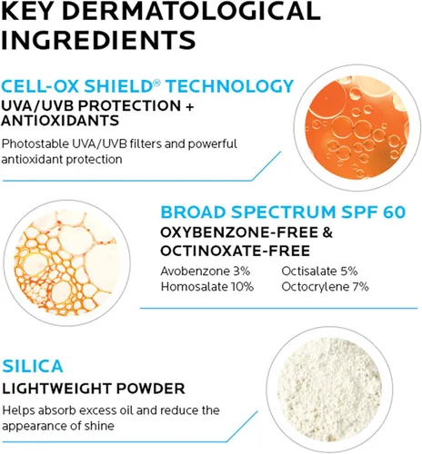 Vista 9 de Anthelios Light Fluid Facial Sunscreen SPF 60, Lightweight Sunscreen for Face, Fluid Texture, Broad Spectrum SPF