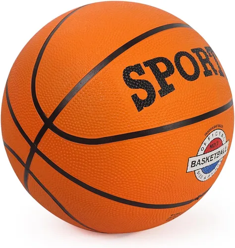 Vista 4 de Aoneky Juego de pelota deportiva de 3 piezas con inflador, balón de baloncesto oficial tamaño 7, pelota de fútbol tamaño 5, voleibol tamaño 5
