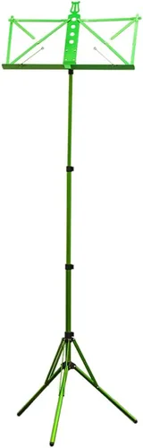 Vista 10 de Paititi Soporte de música plegable resistente y duradero con bolsa de transporte, color negro
