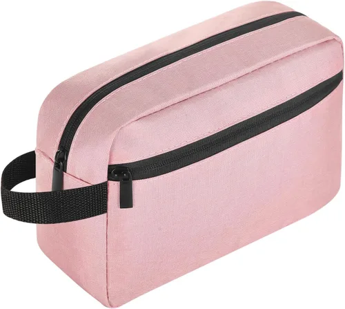 Vista 15 de Icramsy Neceser de viaje para mujeres y hombres, bolsa de cosméticos colgante, accesorios de viaje para mujeres y hombres, Negro, Moderno