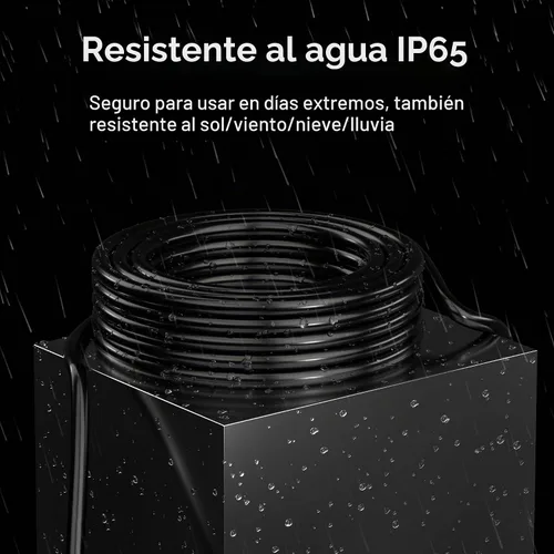 Vista 5 de PlugSaf Cable de extensión para exteriores de 16/3 de 100 pies, cable