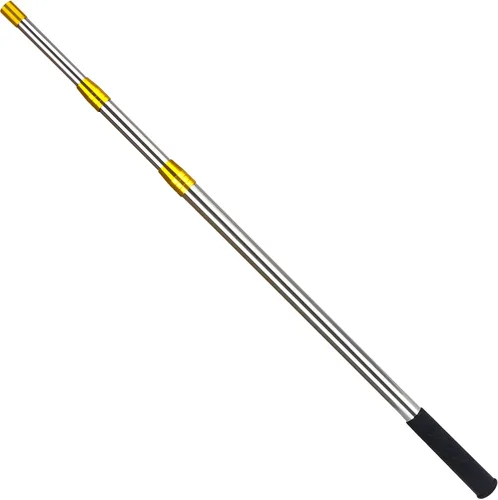 Vista 8 de Arpón de pesca, de acero inoxidable, lanza de púas de aleación de aluminio, con tornillo de 0.315 in para pesca al aire libre, aterrizaje de rana